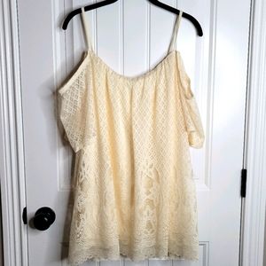 Maurice's Lace Cold Shoulder